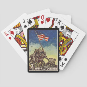 Baraja De Cartas U.S. Marine Corps Vintage "Now All Together"