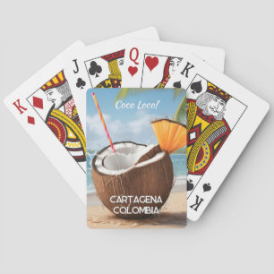 Baraja De Cartas Ubicación personalizada Coco Loco