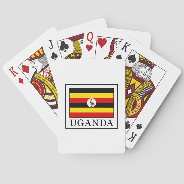 Baraja De Cartas Uganda (Reverso)