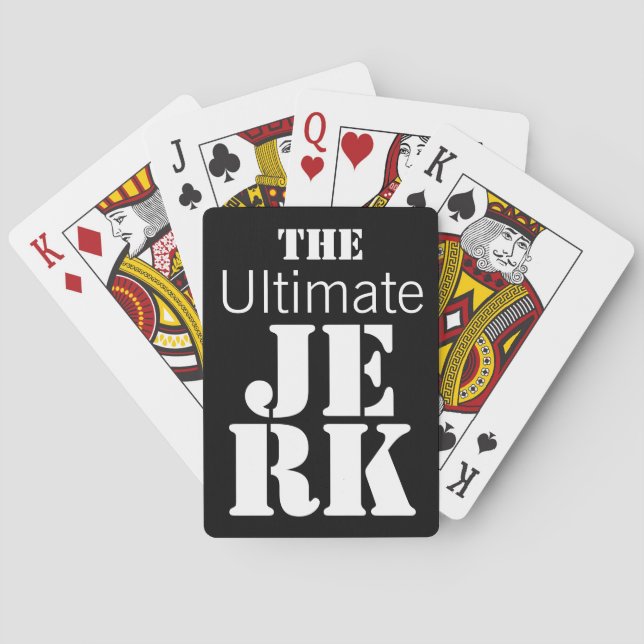 Baraja De Cartas Ultimate Jerk Funny (Reverso)