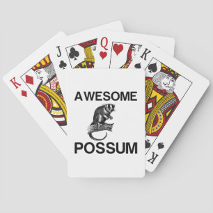 BARAJA DE CARTAS UN ASOMBROSO POSSUM