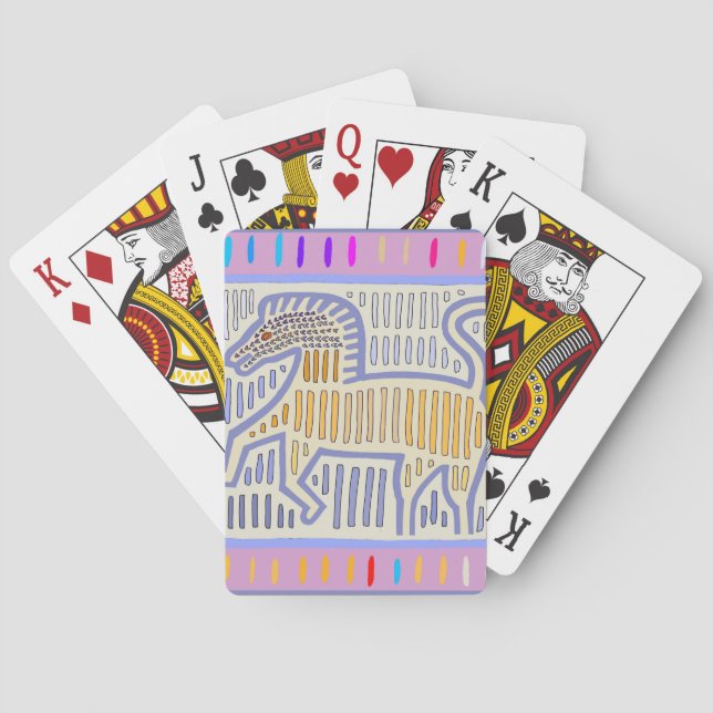 Baraja De Cartas Un Caballo Sin Nombre (Reverso)