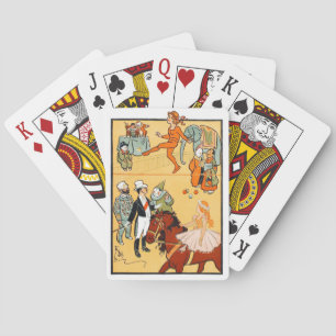 Baraja De Cartas Un circo de anillo: El Ringmaster y la tripulación