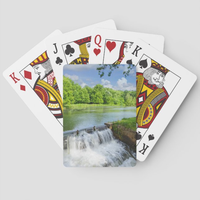 Baraja De Cartas Un día en Ritter Springs (Reverso)