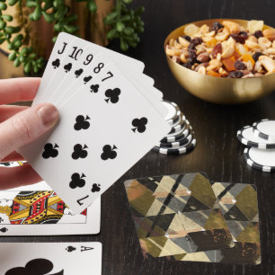 Baraja De Cartas Un diseño abstracto moderno
