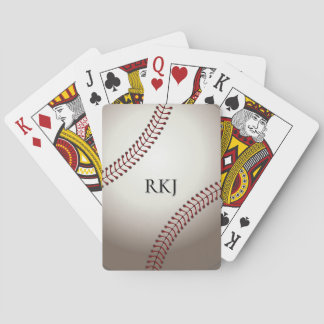 Baraja De Cartas Un diseño de una base o una bola blanda