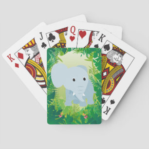 Baraja De Cartas Un elefante pequeño