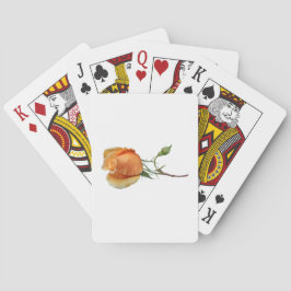 Baraja De Cartas Un esqueje de rosa único