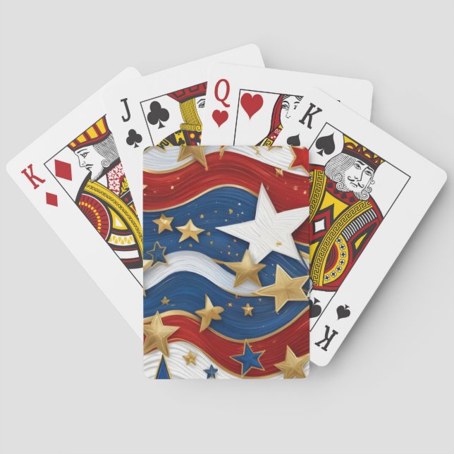 Baraja De Cartas Un giro en las tarjetas de juego clásicas de la ba (Reverso)