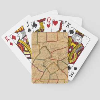 Baraja De Cartas Un mapa del estado de Pennsylvania