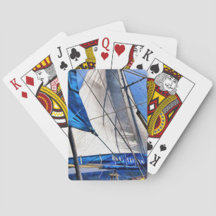 Baraja De Cartas Un Marinero Es Un Artista Y Su Medio El Viento