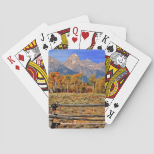Baraja De Cartas Un momento en Wyoming en otoño