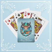 Un mono reno al estilo personalizado