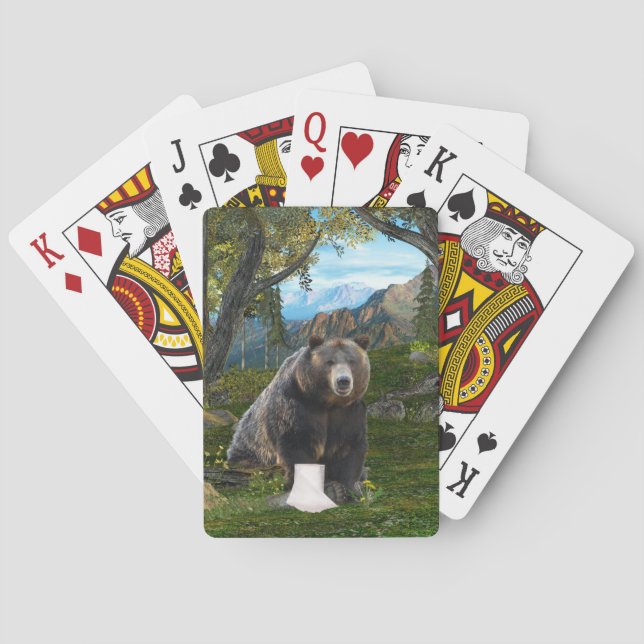 Baraja De Cartas ¿Un oso?... (Reverso)