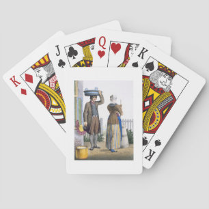 Baraja De Cartas Un par campesino de Parmerend, Holanda