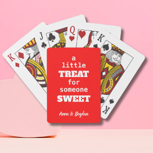 Baraja De Cartas Un Pequeño Trato Para Alguien Dulce San Valentín