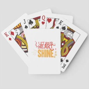 Baraja De Cartas Un regalo de pareja deja que tu corazón brille