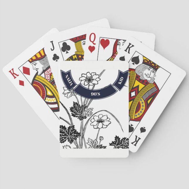 Baraja De Cartas Un sistema de naipe temático de Nigeria (Reverso)