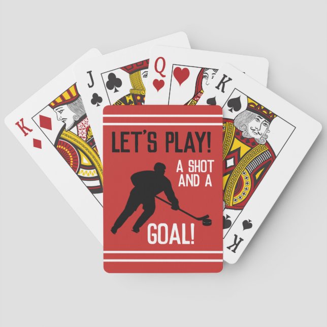 Baraja De Cartas ¡Un Tiro Y Un Gol! (Reverso)