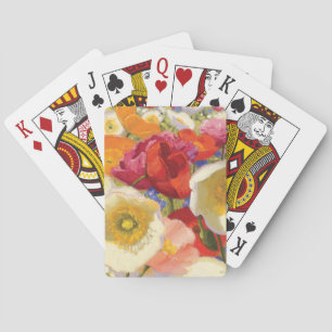 Baraja De Cartas Una abundancia de flores