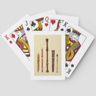 Baraja De Cartas Una chirimia doble, una flauta alemana, un recorde