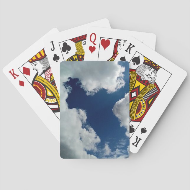Baraja De Cartas Una curva en las nubes (Reverso)