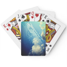 Una dispersión de nubes