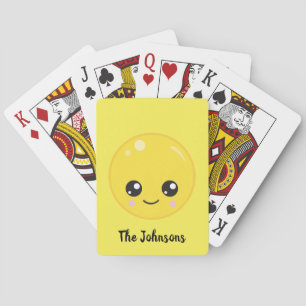 Baraja De Cartas Una emoji alegre