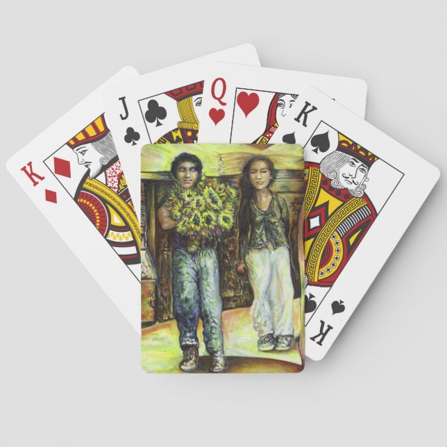 Baraja De Cartas Una fase de ChapeI de un ChaIIenge (Reverso)