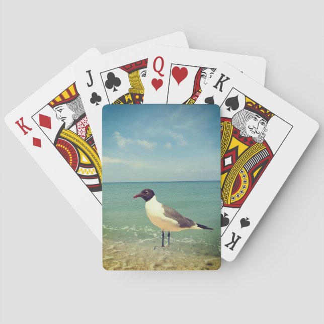 Baraja De Cartas Una gaviota (Reverso)