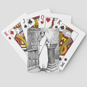 Baraja De Cartas Una joven india