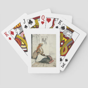 Baraja De Cartas Una mujer judía de Gibraltar, de 'bosquejos del