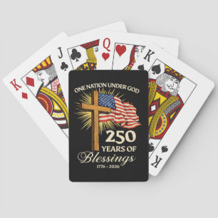 Baraja De Cartas Una Nación Bajo Dios 250 Años de Bendiciones