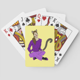 Baraja De Cartas una niña