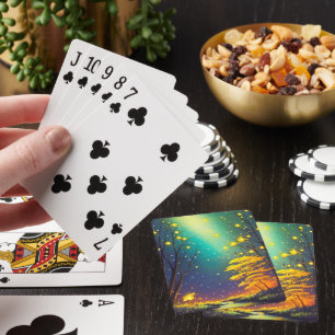 Baraja De Cartas Una noche con luciérnagas