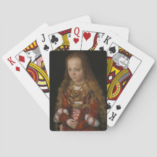 Baraja De Cartas Una princesa de Sajonia, c.1517 (aceite en el