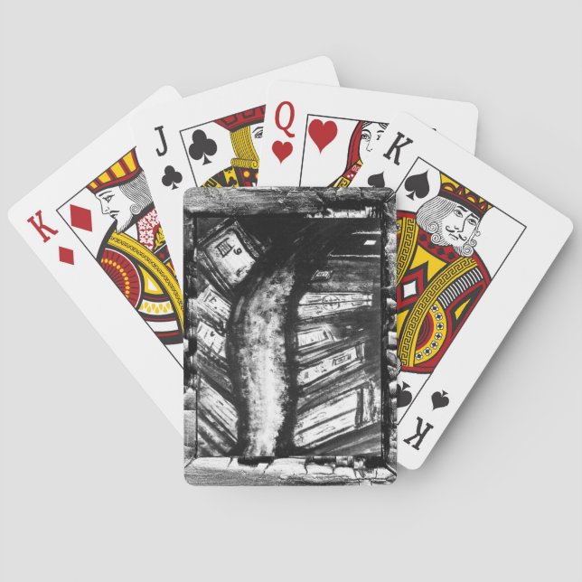 Baraja De Cartas Una ruta de pesadilla (Reverso)