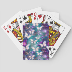 Baraja De Cartas Una serie de mariposas místicas Diseño 1