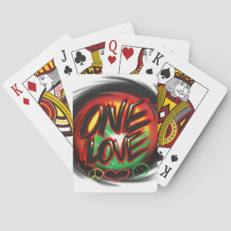 BARAJA DE CARTAS UNA TARJETA DE JUEGO DE AMOR