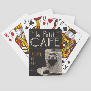Baraja De Cartas Una taza de café contemporánea