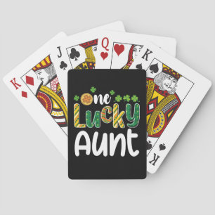 Baraja De Cartas Una tía afortunada que iguala familia St Patrick's