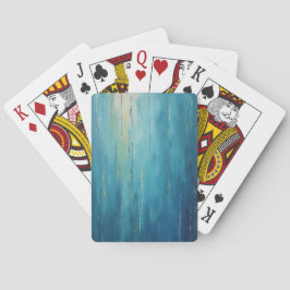 Baraja De Cartas Una valla azul