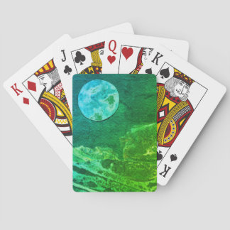 Baraja De Cartas Una vista de cerca de mundos de fantasía y sus lun