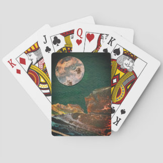 Baraja De Cartas Una vista de cerca de mundos de fantasía y sus lun