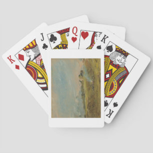 Baraja De Cartas Una vista del brezo de Hampstead, con las figuras