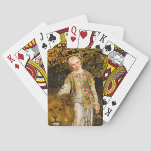 Baraja De Cartas Una y el León, 1860 por William Bell Scott