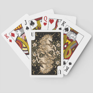 Baraja De Cartas Unicornio, arte del Tarot Starlit