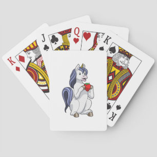 Baraja De Cartas Unicornio con frutilla de fresa