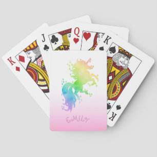 Baraja De Cartas Unicornio mágico