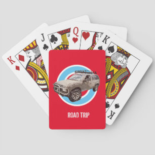 Baraja De Cartas Unidad de cuatro ruedas